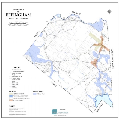 Effingham zoning map